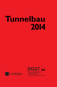 Imagen de portada: Tunnelbau 2014 1st edition 9783433030554