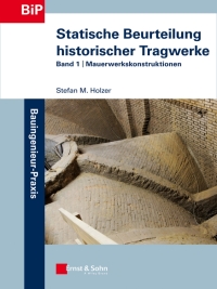 Cover image: Statische Beurteilung historischer Tragwerke 1st edition 9783433029596