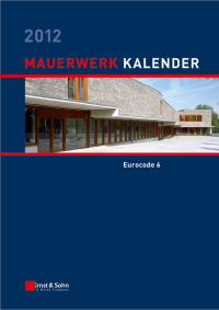 Imagen de portada: Mauerwerk Kalender 2012 1st edition 9783433029879
