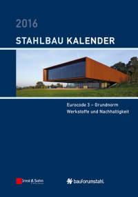 Cover image: Stahlbau-Kalender 2016 1st edition 9783433031278