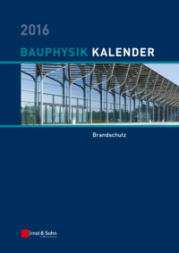 Cover image: Bauphysik Kalender 2016 1st edition 9783433031285