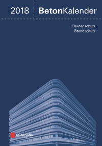 Cover image: Beton-Kalender 2018: Schwerpunkte: Instandsetzung 1st edition 9783433031605