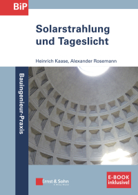 Cover image: Solarstrahlung und Tageslicht 1st edition 9783433031889