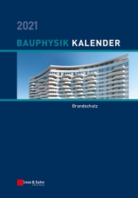 Imagen de portada: Bauphysik-Kalender 2021 1st edition 9783433032954