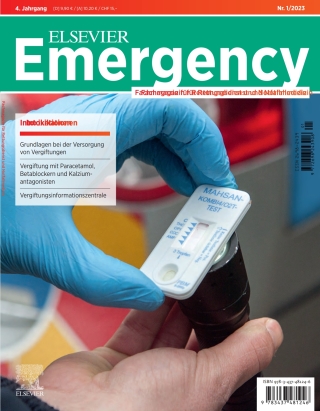 Immagine di copertina: ELSEVIER Emergency. Intoxikationen. 1/2023 1st edition 9783437481246
