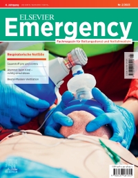 Cover image: ELSEVIER Emergency. Respiratorische Notfälle. 2/2023 1st edition 9783437481345