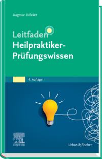 Imagen de portada: Leitfaden Heilpraktiker Prüfungswissen 4th edition 9783437550249