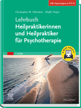 Cover image: Lehrbuch Heilpraktikerinnen und Heilpraktiker für Psychotherapie (Inkl. Anpassungen an ICD-11) 5th edition 9783437550591
