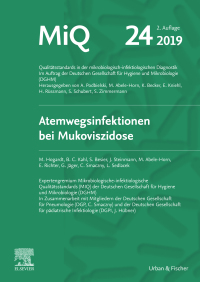 Titelbild: MIQ 24: Atemwegsinfektionen bei Mukoviszidose 2nd edition 9783437226755