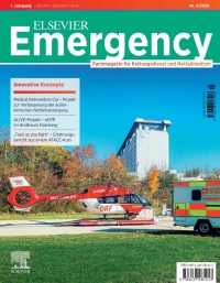 Imagen de portada: Elsevier Emergency. Innovative Konzepte. 3/2020 eBook 1st edition 9783437481413