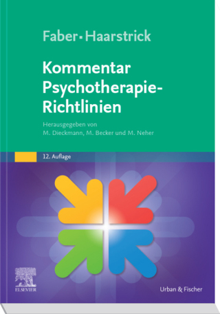 Imagen de portada: Faber/Haarstrick. Kommentar Psychotherapie-Richtlinien 12th edition 9783437228667