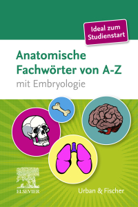 صورة الغلاف: Anatomische Fachwörter von A-Z 1st edition 9783437431968