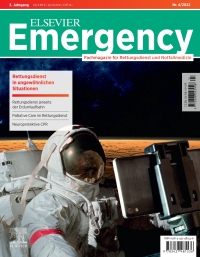 Cover image: Elsevier Emergency. Rettungsdienst in ungewöhnlichen Situarionen. 4/2022 1st edition 9783437481536