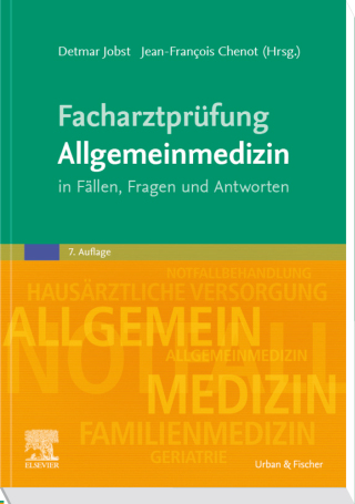 Cover image: Facharztprüfung Allgemeinmedizin 7th edition 9783437233272
