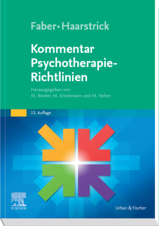 Imagen de portada: Faber/Haarstrick. Kommentar Psychotherapie-Richtlinien 13th edition 9783437212758
