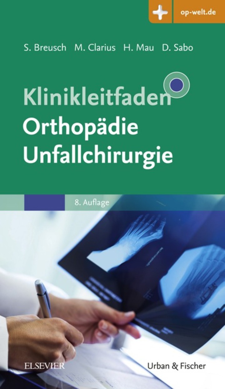 Cover image: Klinikleitfaden Orthopädie Unfallchirurgie