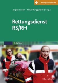 Cover image: Rettungsdienst RS/RH 4th edition 9783437480430