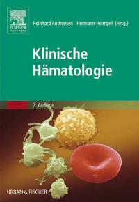 صورة الغلاف: Klinische Hämatologie 3rd edition 9783437246302