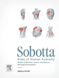 Imagen de portada: Sobotta Tables of Muscles, Joints and Nerves, English 9780702052545