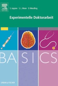 صورة الغلاف: BASICS Experimentelle Doktorarbeit 9783437426964