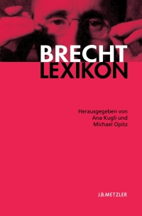 Cover image: Brecht-Lexikon 9783476020918