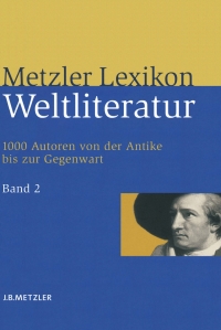 Omslagafbeelding: Metzler Lexikon Weltliteratur 9783476020956