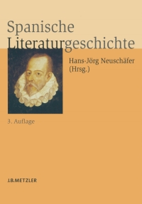 Cover image: Spanische Literaturgeschichte 3rd edition 9783476021687