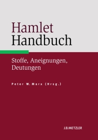 Cover image: Hamlet-Handbuch 9783476023520