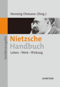 Imagen de portada: Nietzsche-Handbuch 9783476024039