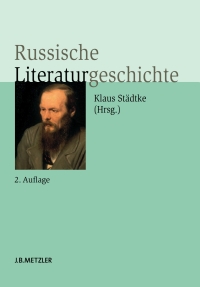 Imagen de portada: Russische Literaturgeschichte 2nd edition 9783476024046