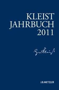 Imagen de portada: Kleist-Jahrbuch 2011 9783476024084