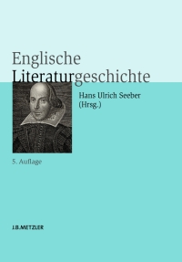 Imagen de portada: Englische Literaturgeschichte 5th edition 9783476024213