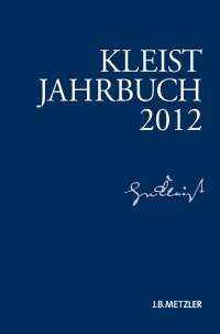 Imagen de portada: Kleist-Jahrbuch 2012 9783476024596