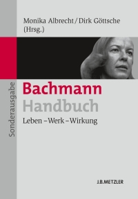 Imagen de portada: Bachmann-Handbuch 9783476025135