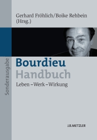 Titelbild: Bourdieu-Handbuch 9783476025609