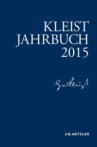 Cover image: Kleist-Jahrbuch 2015 9783476025739