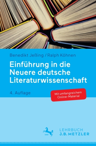 Titelbild: Einführung in die Neuere deutsche Literaturwissenschaft 4th edition 9783476044938