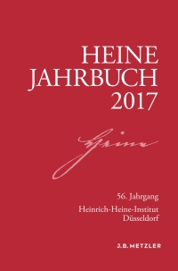 Imagen de portada: Heine-Jahrbuch 2017 9783476045133