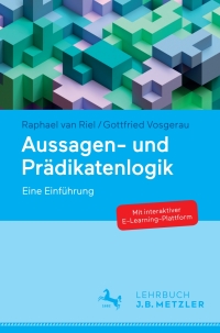 Imagen de portada: Aussagen- und Prädikatenlogik 9783476045645