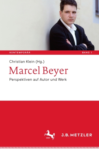 Cover image: Marcel Beyer 1st edition 9783476045805