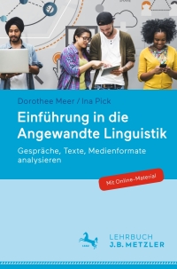 Cover image: Einführung in die Angewandte Linguistik 9783476048554