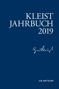 Titelbild: Kleist-Jahrbuch 2019 9783476049100