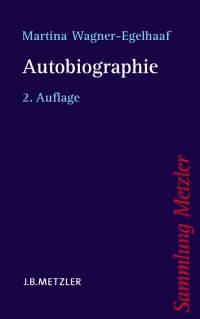 Cover image: Autobiographie 2nd edition 9783476123237