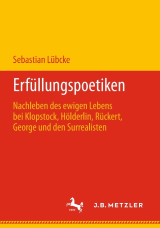 Imagen de portada: Erfüllungspoetiken 9783476051011