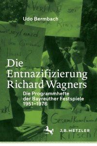 Cover image: Die Entnazifizierung Richard Wagners 9783476051172