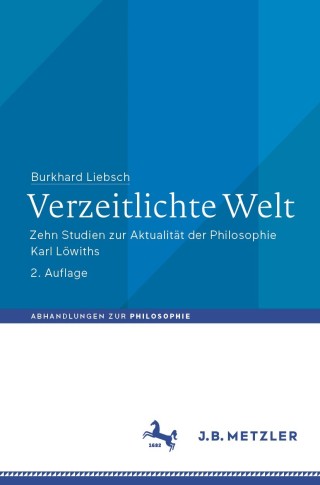 Omslagafbeelding: Verzeitlichte Welt 2nd edition 9783476051301