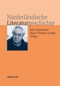 Imagen de portada: Niederländische Literaturgeschichte 9783476020611