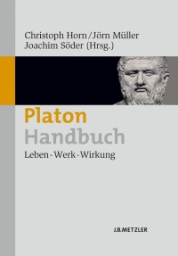Omslagafbeelding: Platon-Handbuch 1st edition 9783476021939