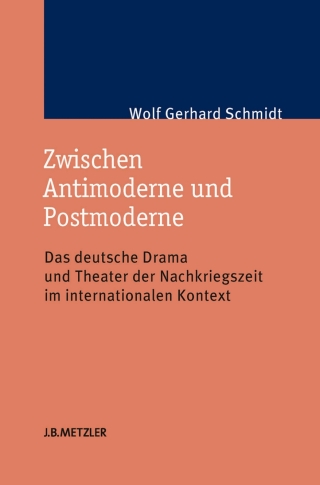 Imagen de portada: Zwischen Antimoderne und Postmoderne 9783476023094