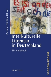 Omslagafbeelding: Interkulturelle Literatur in Deutschland 9783476021854